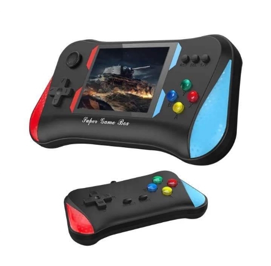Consola Portátil Retro X7M – 500 Jogos em 1, Ecrã HD 3.5