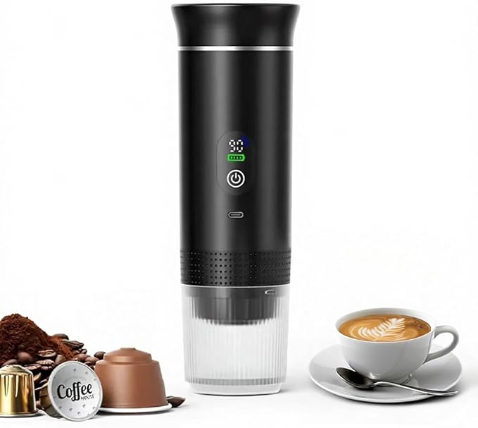 Máquina de Café Espresso Portátil 3 em 1