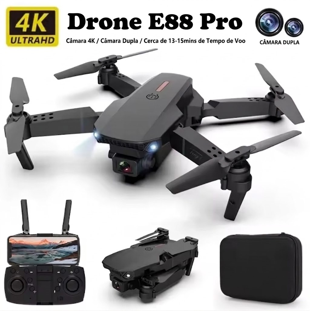 Drone Profissional E88 PRO